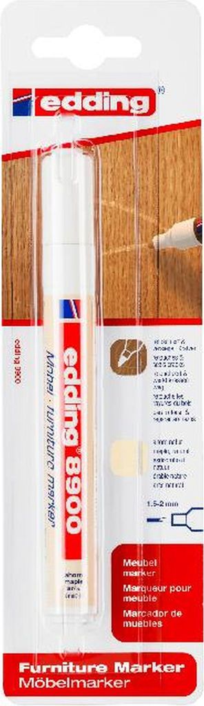 edding 8900 Marcatore per mobili acero naturale (1 blister) Immagine del prodotto 