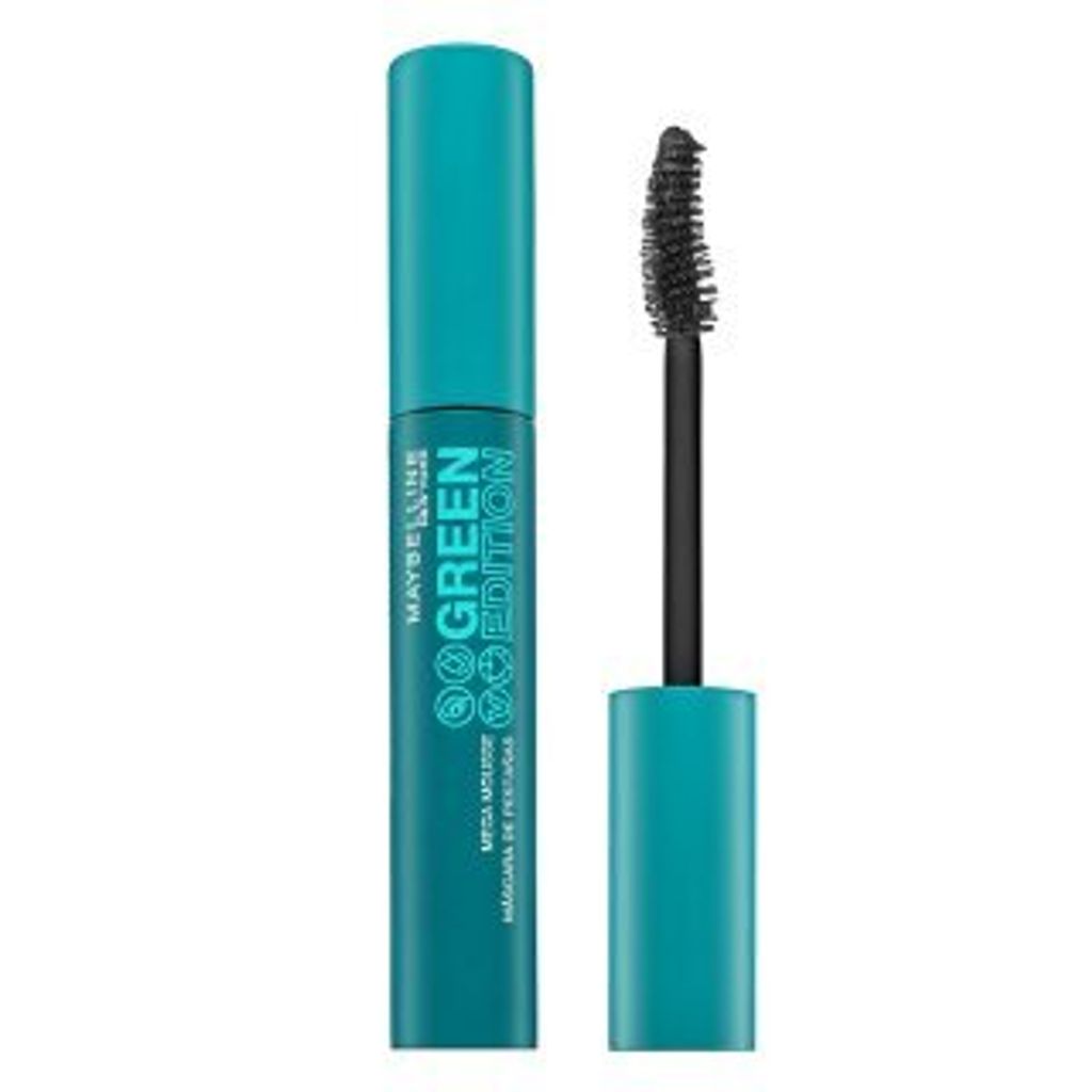Maybelline Green Edition Mega Mousse Mascara Wimperntusche für Volumen 003 Brownish Black 9 ml
