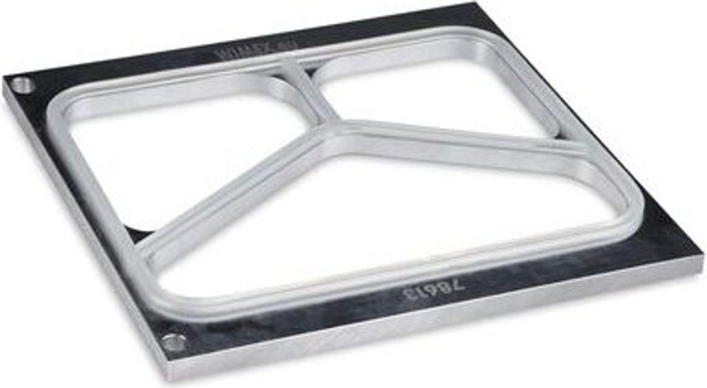 1x Siegelrahmen für Menüschalen 3-geteilt für Siegelgerät WX-78600