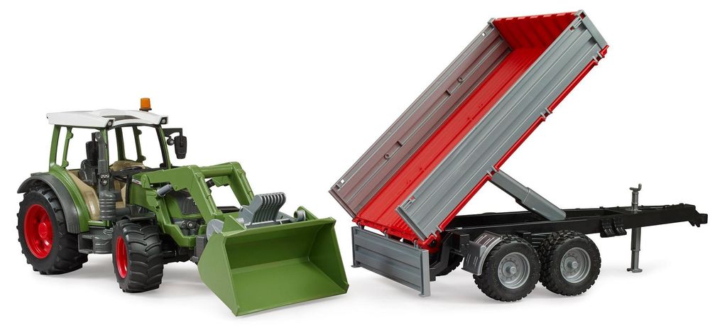 Bruder 02182 Fendt Vario 211 mit Frontlader und Produktbild 