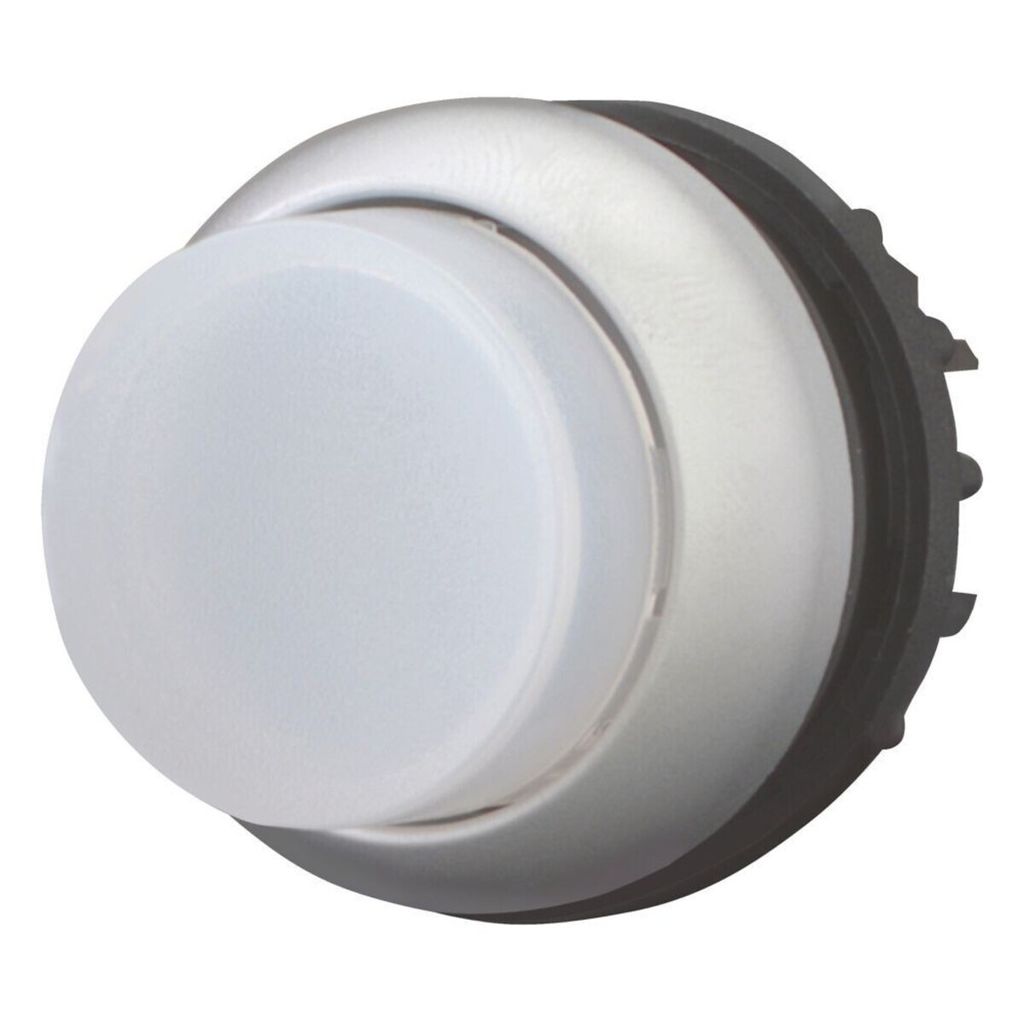 Eaton M22-DLH-W, Drucktasten-Schalter, Schwarz, Metallisch, Weiß, IP66, IP67, IP69, 29,7 mm, 29,7 mm, -25 - 70 °C