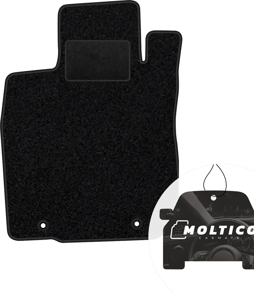 Tappetino Guida Dacia Duster 2010-2017 | Velours Nero moto-MOLTICO