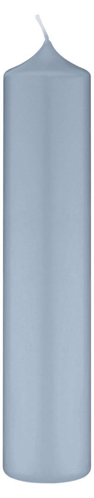 Altarkerzen Jeans Blau 20 x 5 cm, 4 Stück