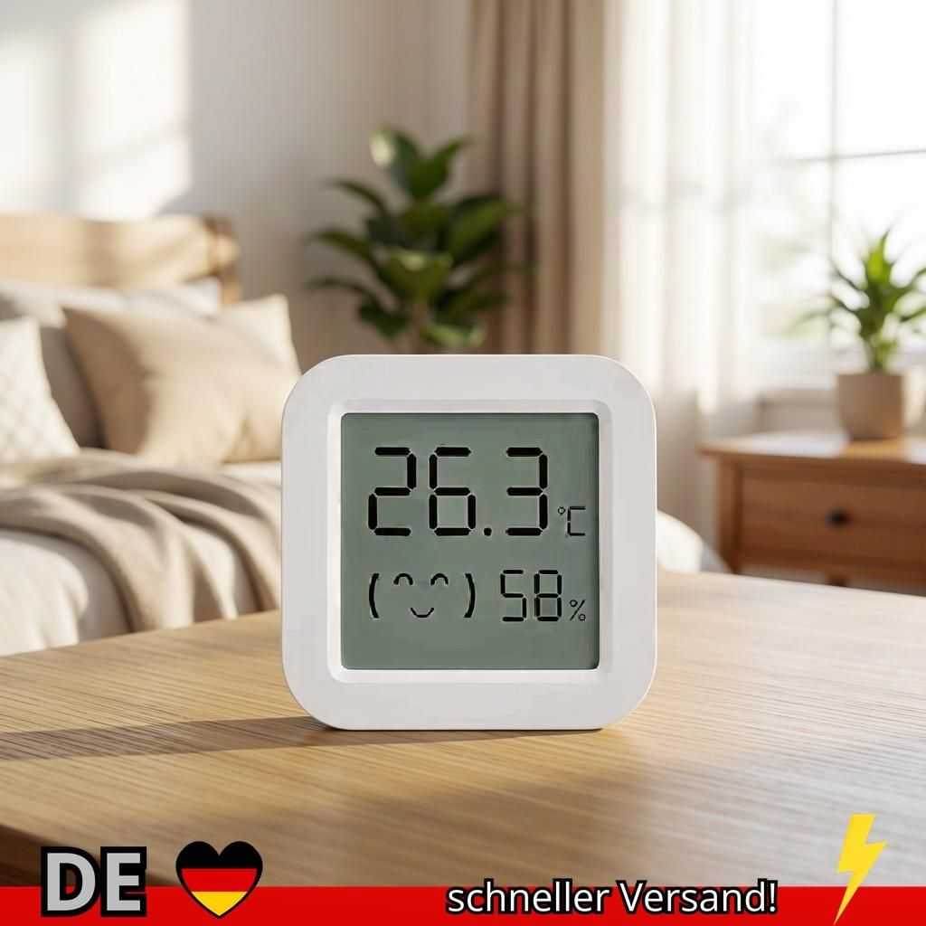 Tuya Zigbee Temperatur Feuchtigkeit Sensor Für Smart Home LCD Bildschirm