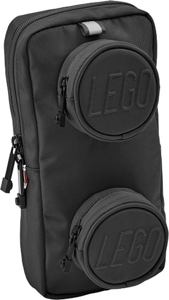 LEGO Sling Bag 1x2, schwarz