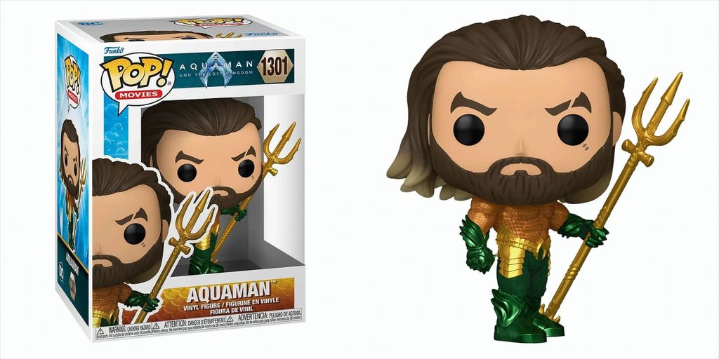 Aquaman 1301 Funko Pop! Vinyl Figur Produktbild 