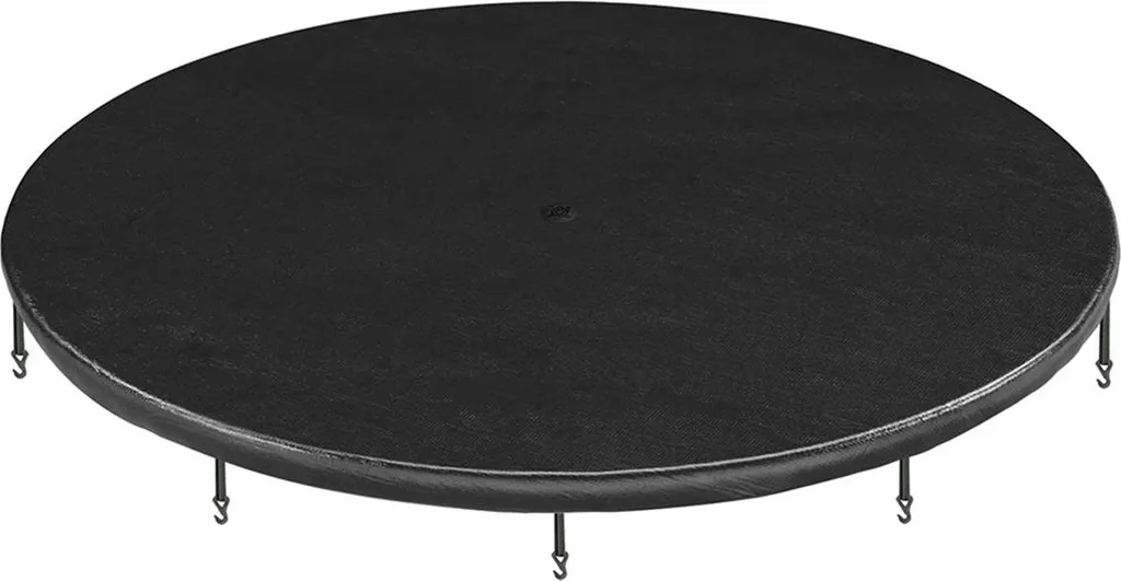 Housse trampoline 244 cm anti-UV et résistante avec drainage central