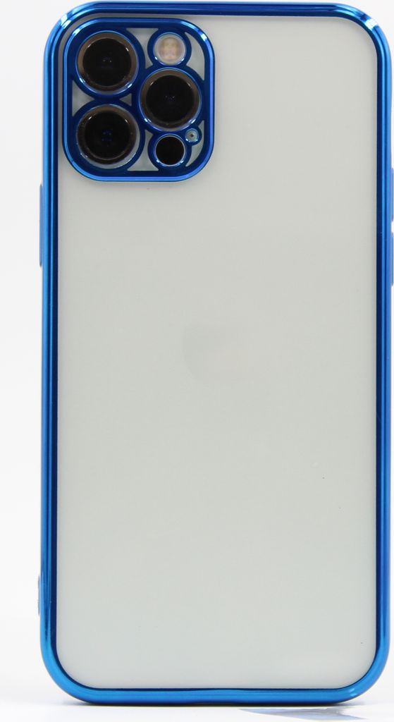 Hülle für Apple iPhone 13 - Soft Plating Case - Blau