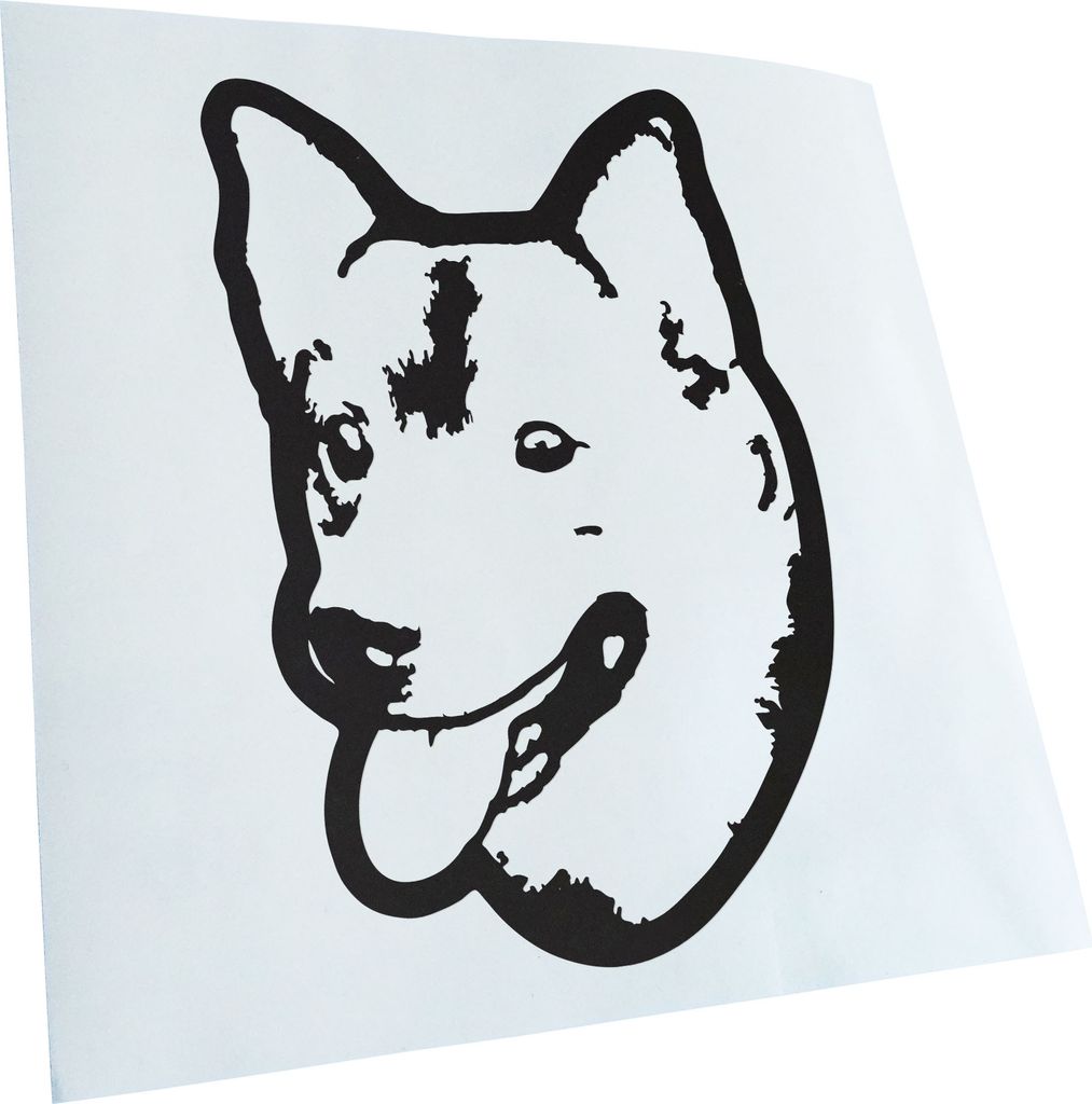 Kiwistar - Autoaufkleber - swedish vallhund Hund - Mattweiss - 15x10cm - Aufkleber für Auto, Laptop, Fahrrad, LKW, Motorrad mehrfarbig JDM Decal R...
