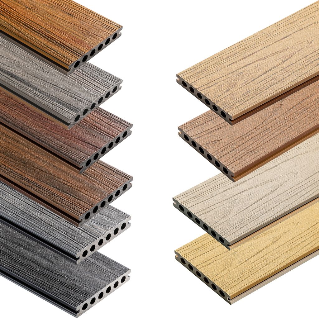 WPC Terrassendielen Verbundwerkstoff PREMIUM | Komposit dielen Muster | Holzprobe | Musterstück LIDERWOOD