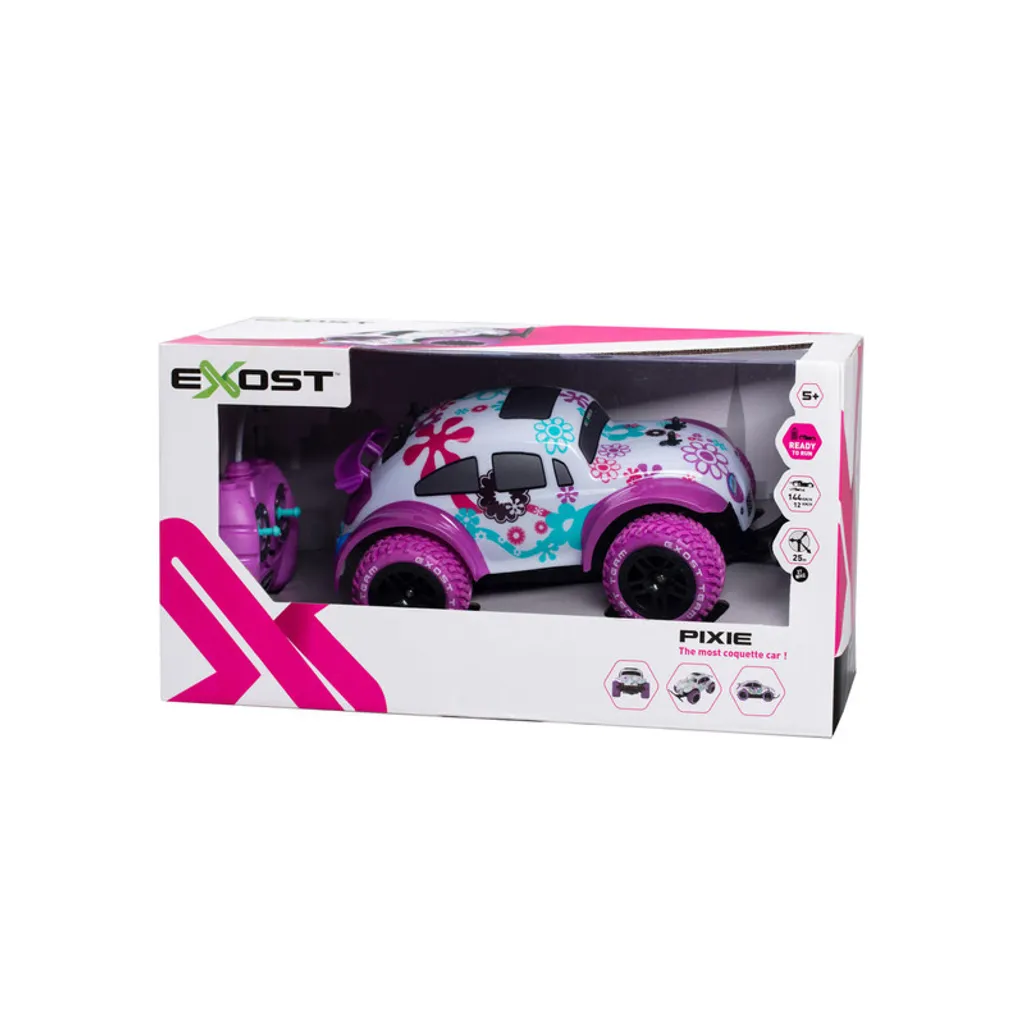 Exost Pixie Buggy TE20227 : La voiture télécommandée antichoc rose solide - 29