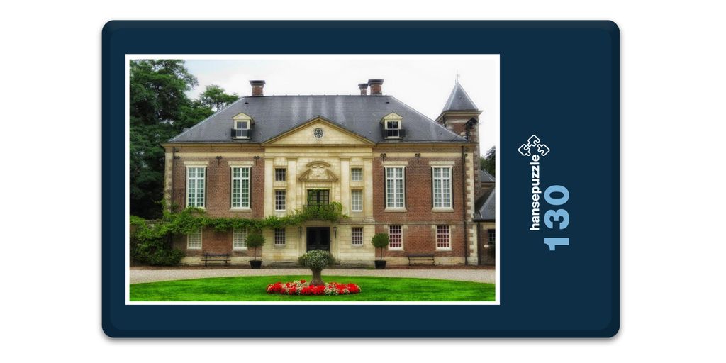 hansepuzzle 17250 - Diepenheim Puzzle, 130 Teile, Orte, 28,7 x 20,0cm mit hochwertiger Aufbewahrung, Kartonbox und wiederverschließbarem Beutel