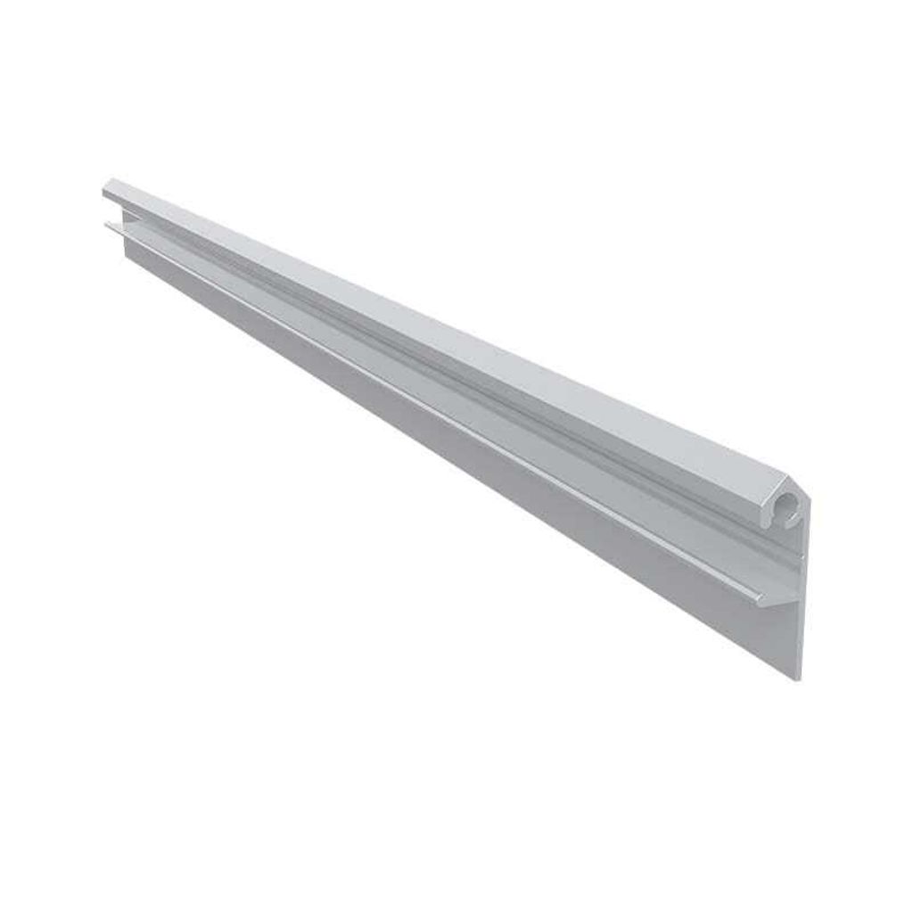 Renoplast C LED, Profil, Grau, 200cm, Aluminium Sockelprofil Abschlussprofil Sockelleiste Sockelbekleidungen Sockel Profil Belüfteten böden und...