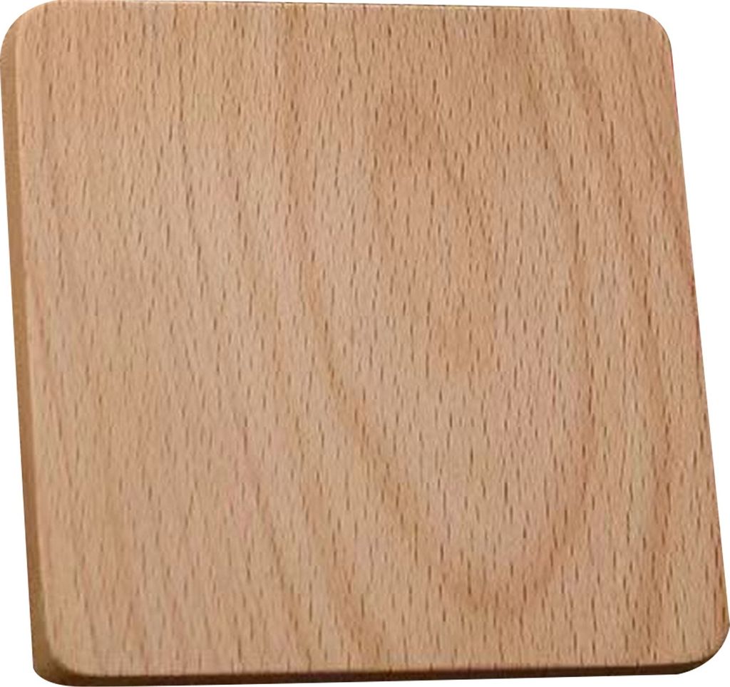 Untersetzer aus Holz, glatt, rund, für Tee, leicht zu reinigen, Schutzpolster für Kaffeetassen, für Heimdekorationen