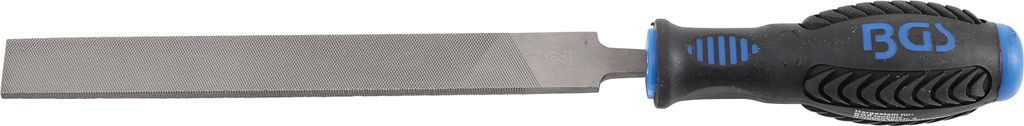 BGS 6571 Werkstattfeile, flachstumpf, Hieb 2, 150 mm