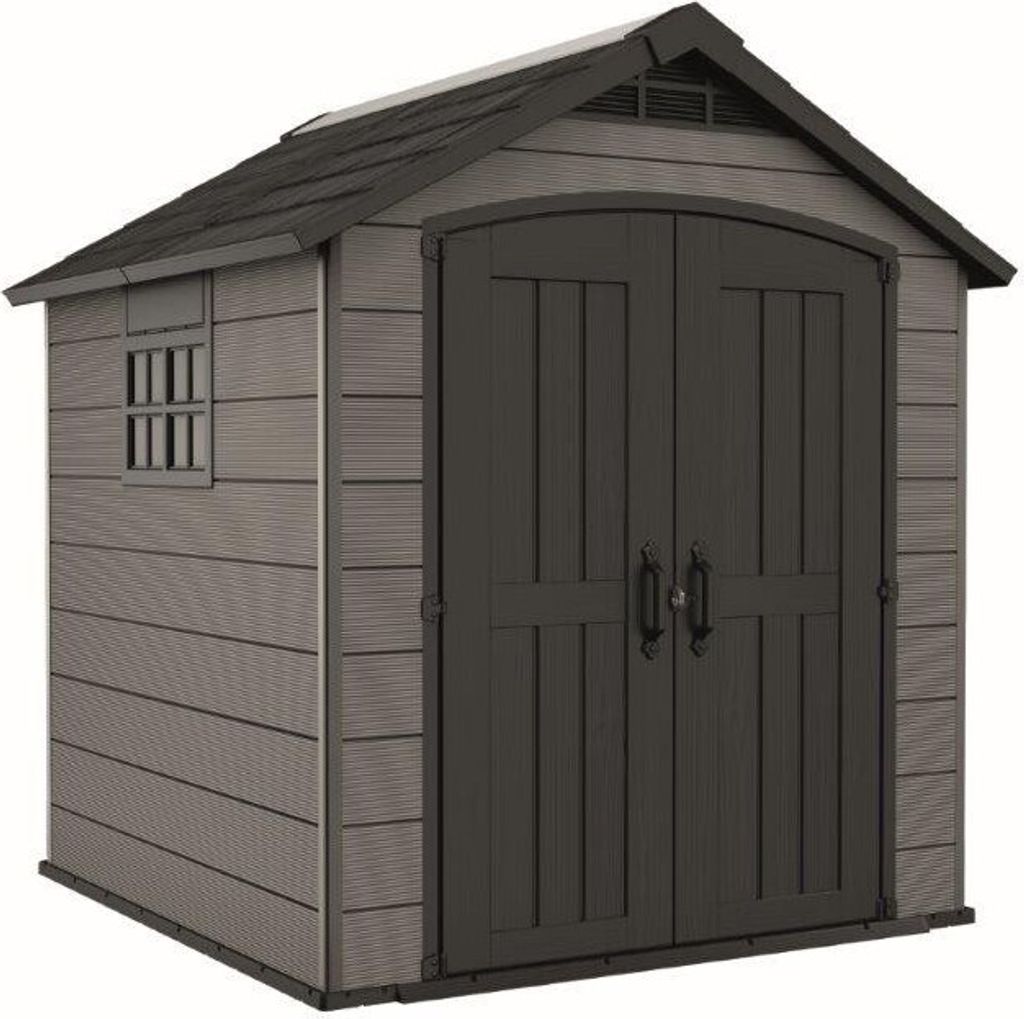 Keter Gartenhaus Keter Premier 757 grau-braun KT-610296