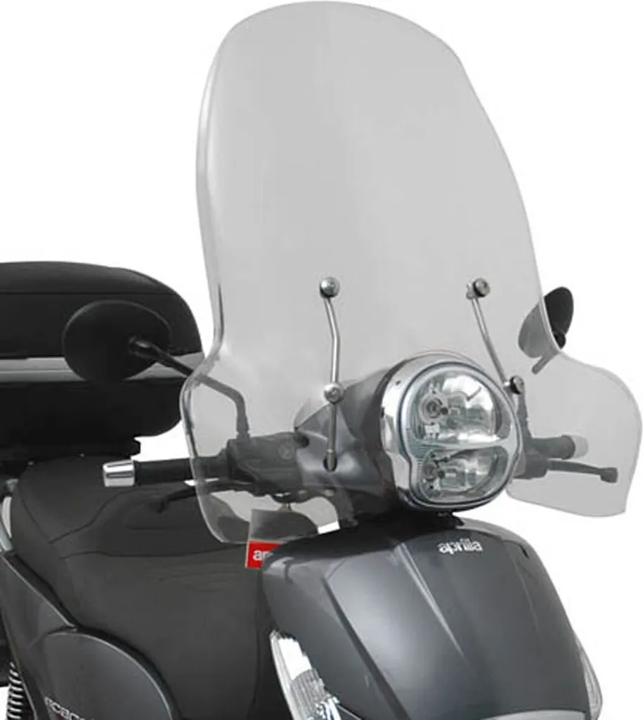 Pare-brise GIVI Transparent 50x72 cm pour Aprilia Scarabeo 250 à 500