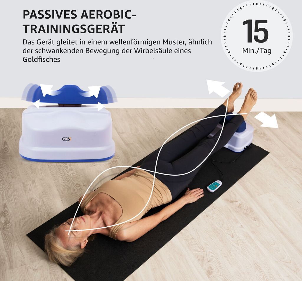 Swing-Massager Wirbelsäule Rücken Massagegerät Chi-Maschine Produktbild 3