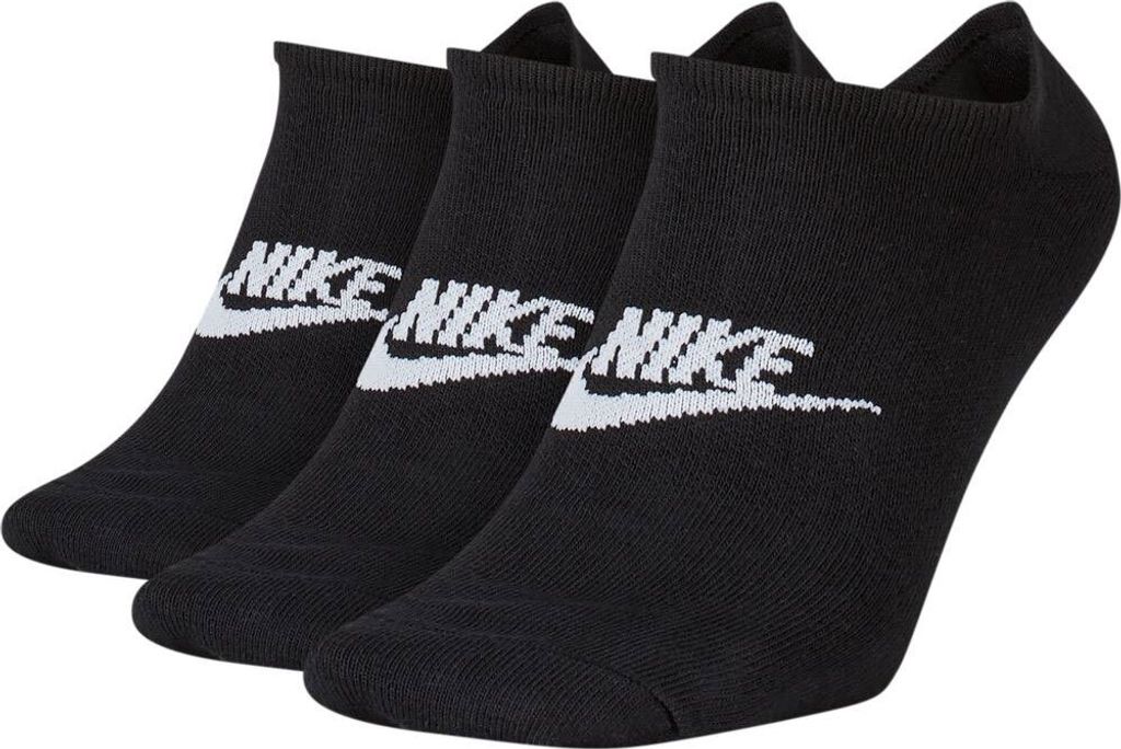 Nike Sportswear Everyday Essentials No Show 3 Pair Black / Produktbild 