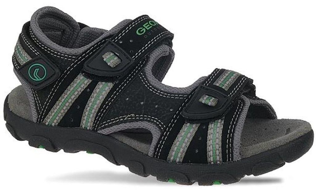 GEOX Trekking Sandale S.STRADA Schwarz-EUR 31