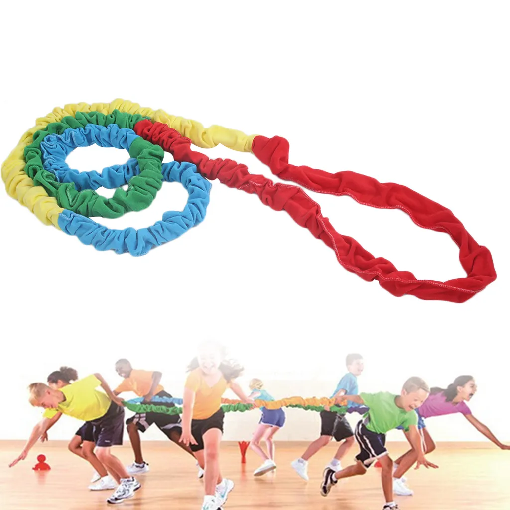 Équipement sensoriel corde colorée pour activités motrices enfants