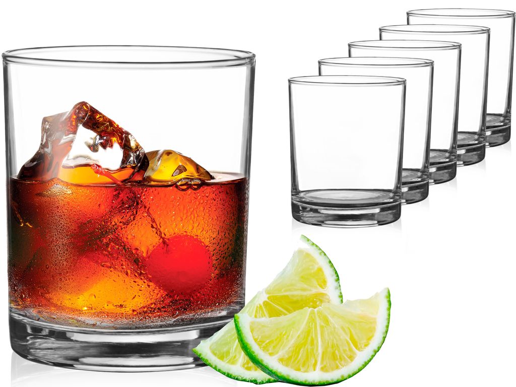 PLATINUX Trinkgläser aus Glas 230ml (max. 270ml) Set Produktbild 
