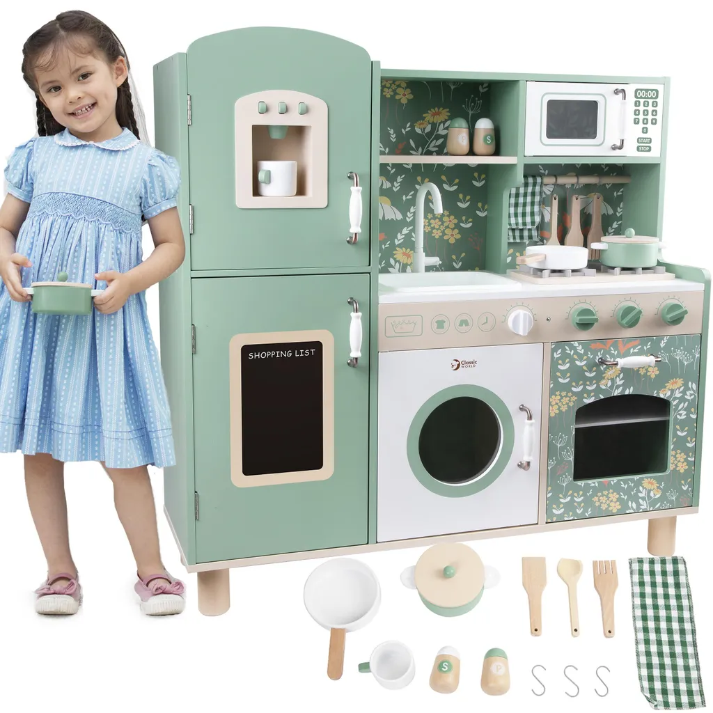 Cuisine Enfant Bois Durable : Finis les Jouets Plastiques Cassés
