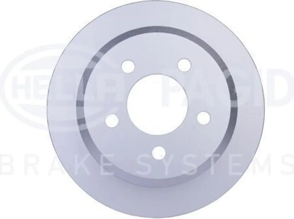 Disque de frein ventilé HELLA pour Wrangler II et Jeep Grand Cherokee