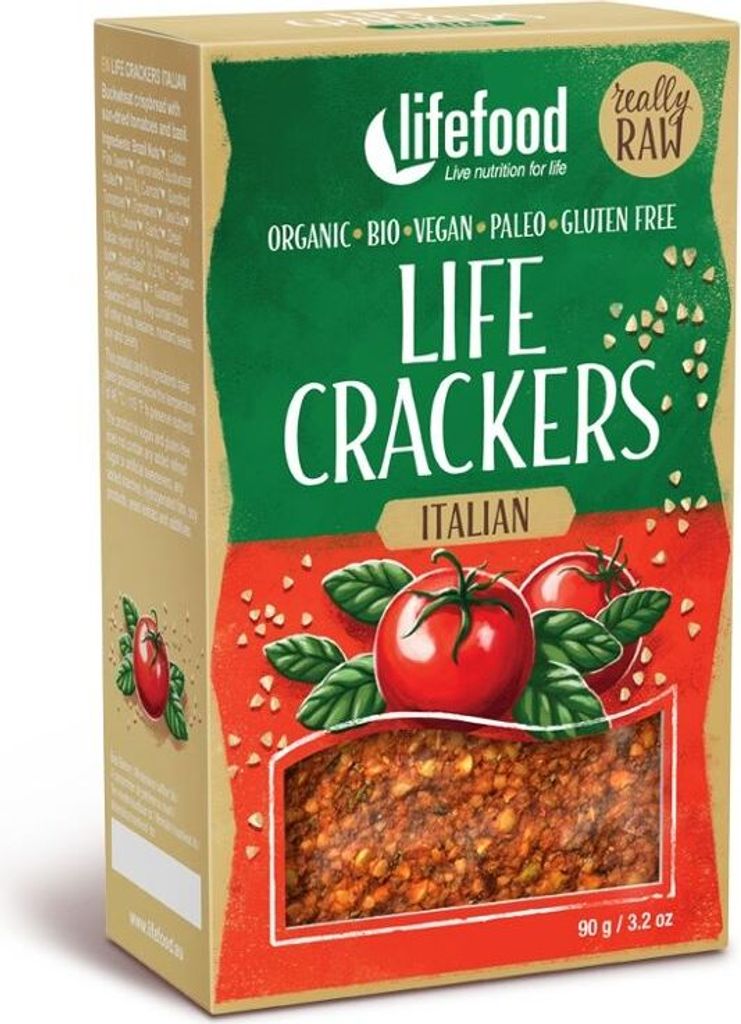 Life Crackers - Italiano 90g Immagine del prodotto 