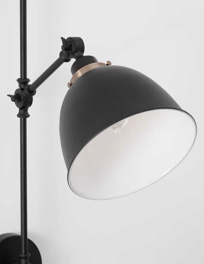 Applique murale LED Virgo Nova Luce - Éclairage d'ambiance Noir Moderne