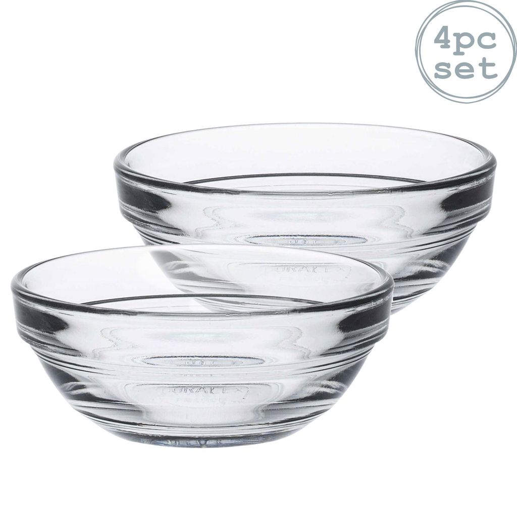 Duralex Schüssel Lys stapelbar 7,5cm 4 Stk Produktbild 