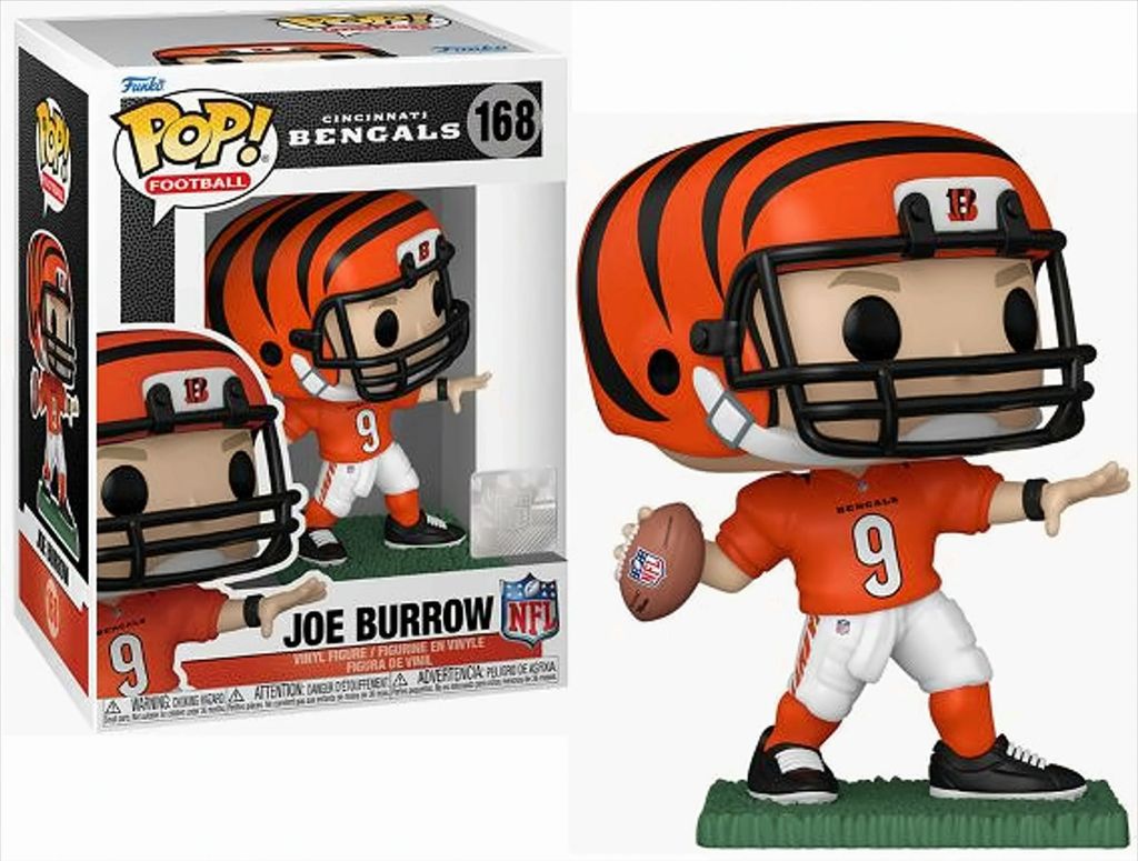 NFL Cincinnati Bengals - Joe Burrow 168 - Funko Pop! Vinyl Obrázek produktu 
