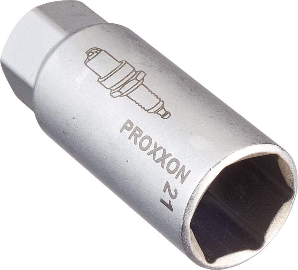 Proxxon 23552 Zündkerzen Nuss mit TPR Einlage 21mm Antrieb Immagine del prodotto 
