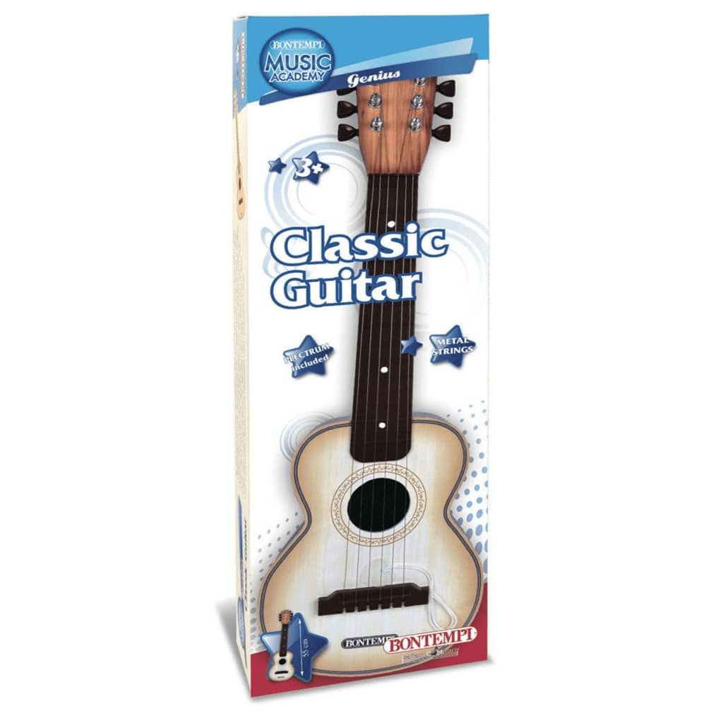 Spielzeug Gitarre Rot Stahlsaiten 25 " Länge 64cm Kinderinstrument 