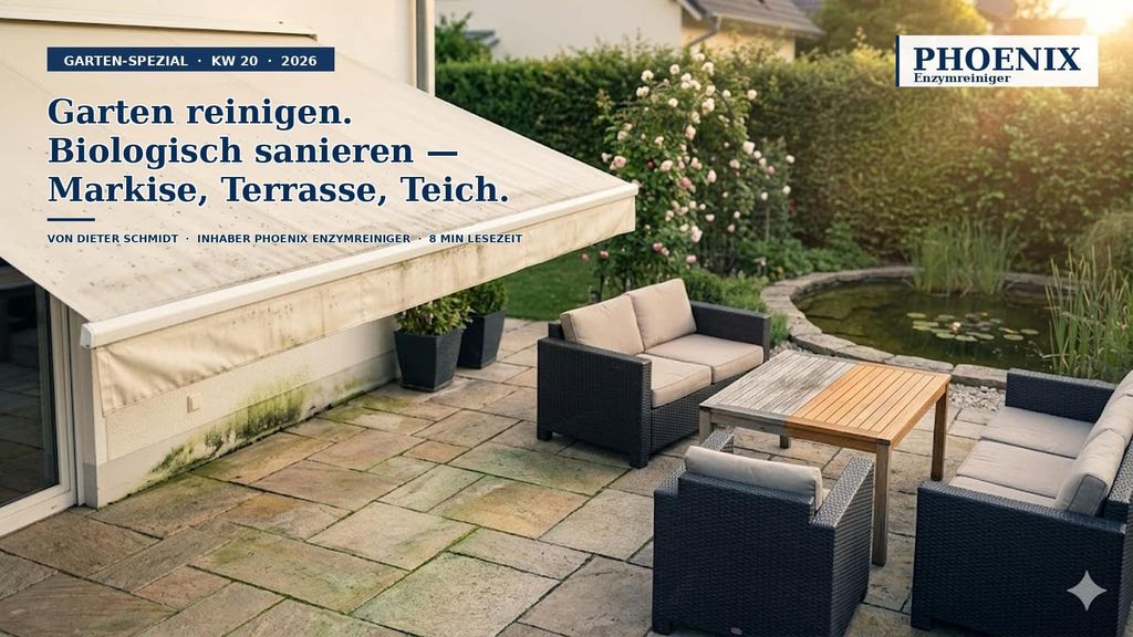 Garten Reiniger 60g (3L) Enzymreiniger | PHOENIX