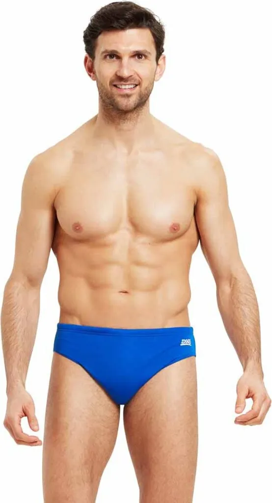Zoggs Cottesloe Racer Maillot de Bain Slip Homme Bleu Grande Taille 3XL