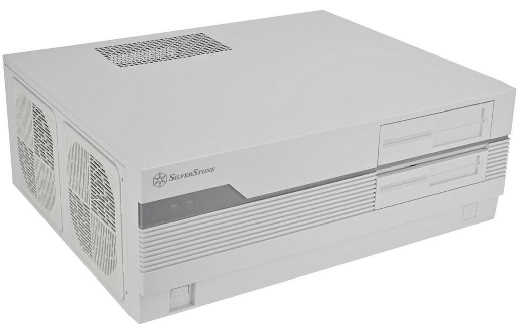 Silverstone SST-FLP01W, HTPC, PC, Biały, ATX, micro ATX, Zdjęcie produktu 