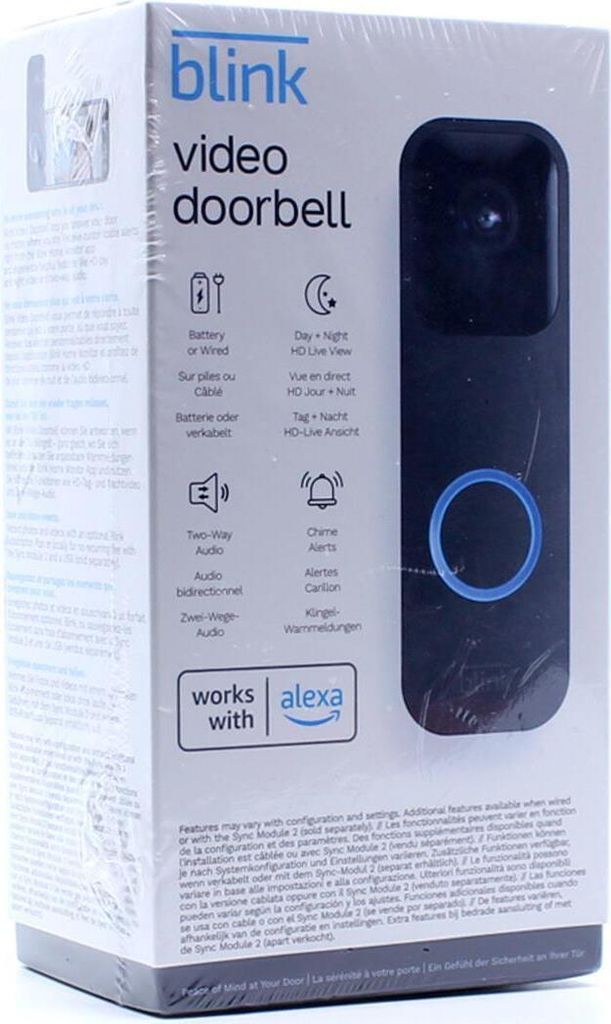 Video Doorbell schwarz Türklingel mit Kamera Produktbild 15