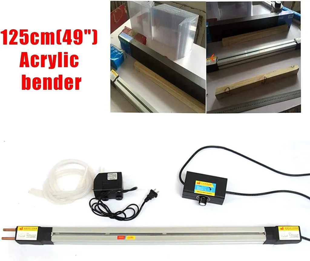 Plieuse à chaud pour plastique 1250mm 1500W - Système de chauffe pro