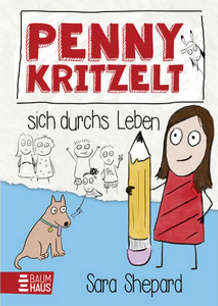 Penny kritzelt sich durchs Leben : Album illustré avec pages de croquis