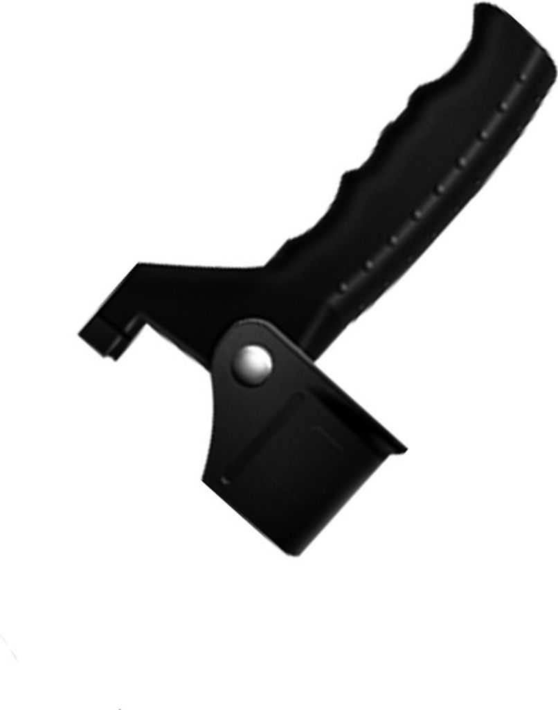 INF Ergonomischer Handgriffaufsatz für Aluminium-Gehstöcke