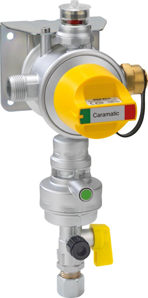 GOK Caramatic DriveTwo mit Crash Sensor, Betriebsdruck:50 mbar, Ausrichtung :Vertikal