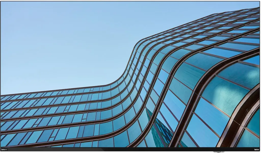 Lenovo ThinkVision E55 LFD Computerbildschirm 138,7 cm (54.6") 3840 x 2160 Pixel 4K Ultra HD IPS Schwarz