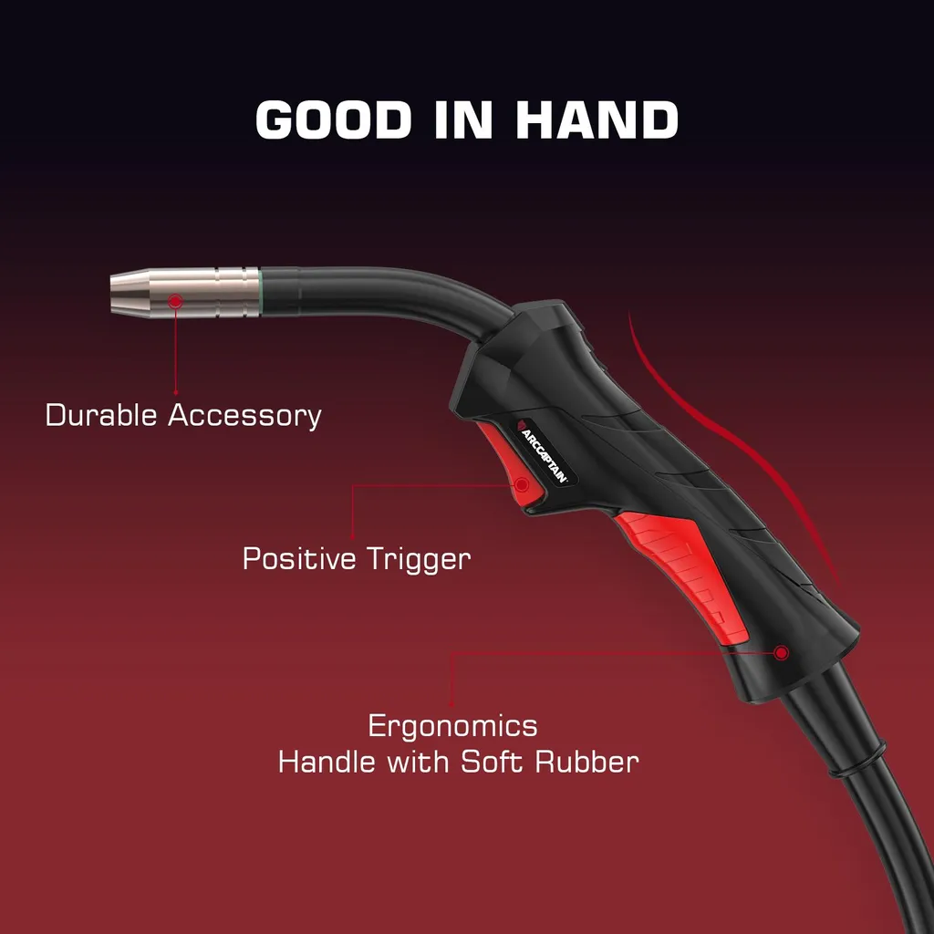 Torche de soudage MIG 180A de 3 mètres compatible avec Poste MIG200