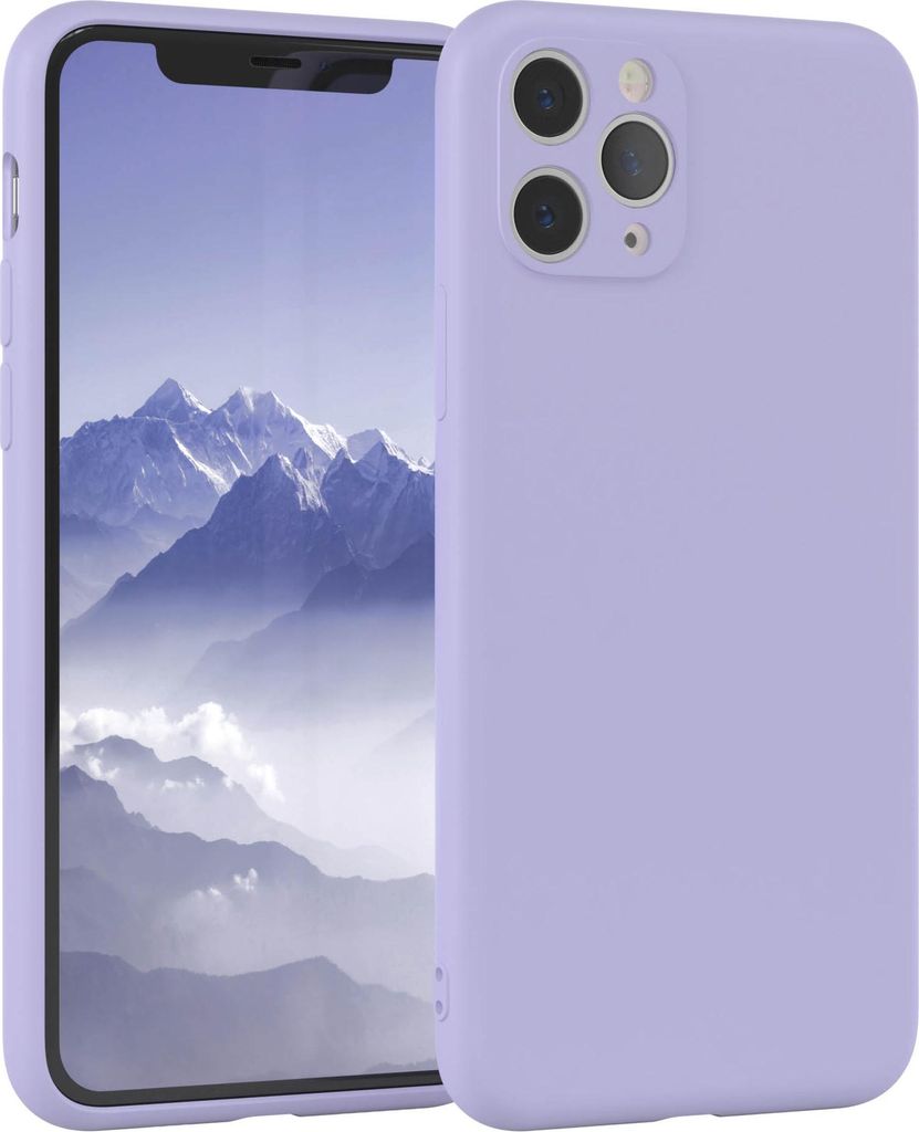 EAZY CASE - TPU Hülle für Apple iPhone 11 Pro, TPU Case stoßfeste Handyhülle, weiches Cover mit Kameraschutz, Silikonhülle in Lila