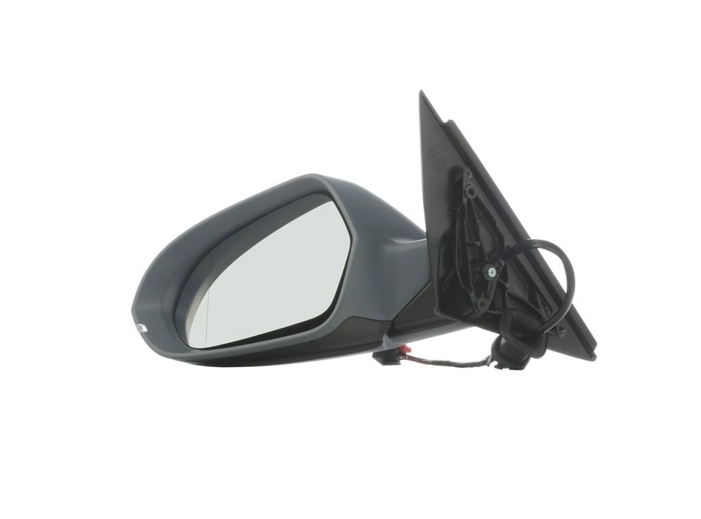 RIDEX 50O0670 Außenspiegel Seitenspiegel Links für AUDI A6 Avant (4G5, 4GD, C7) Asphärisch Beheizt Grundiert