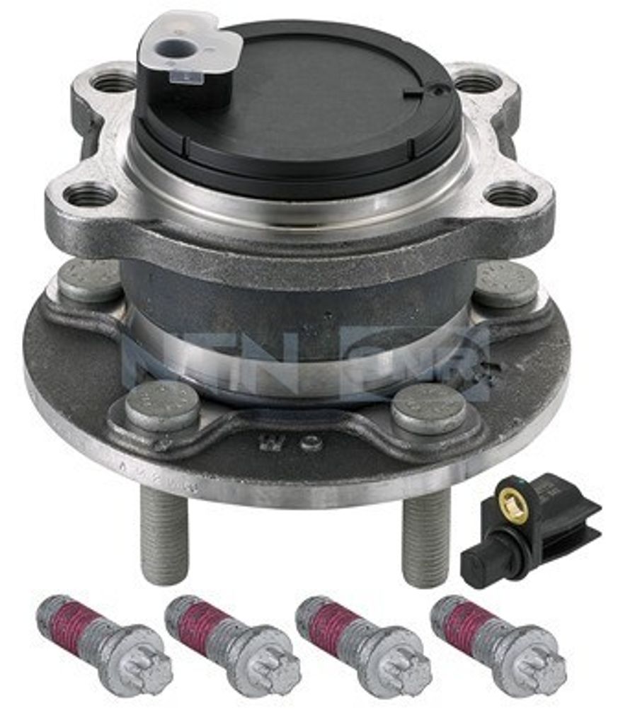 SNR Radlagersatz Hinten Links Hinten Rechts für FORD FOCUS III Turnier R152.80