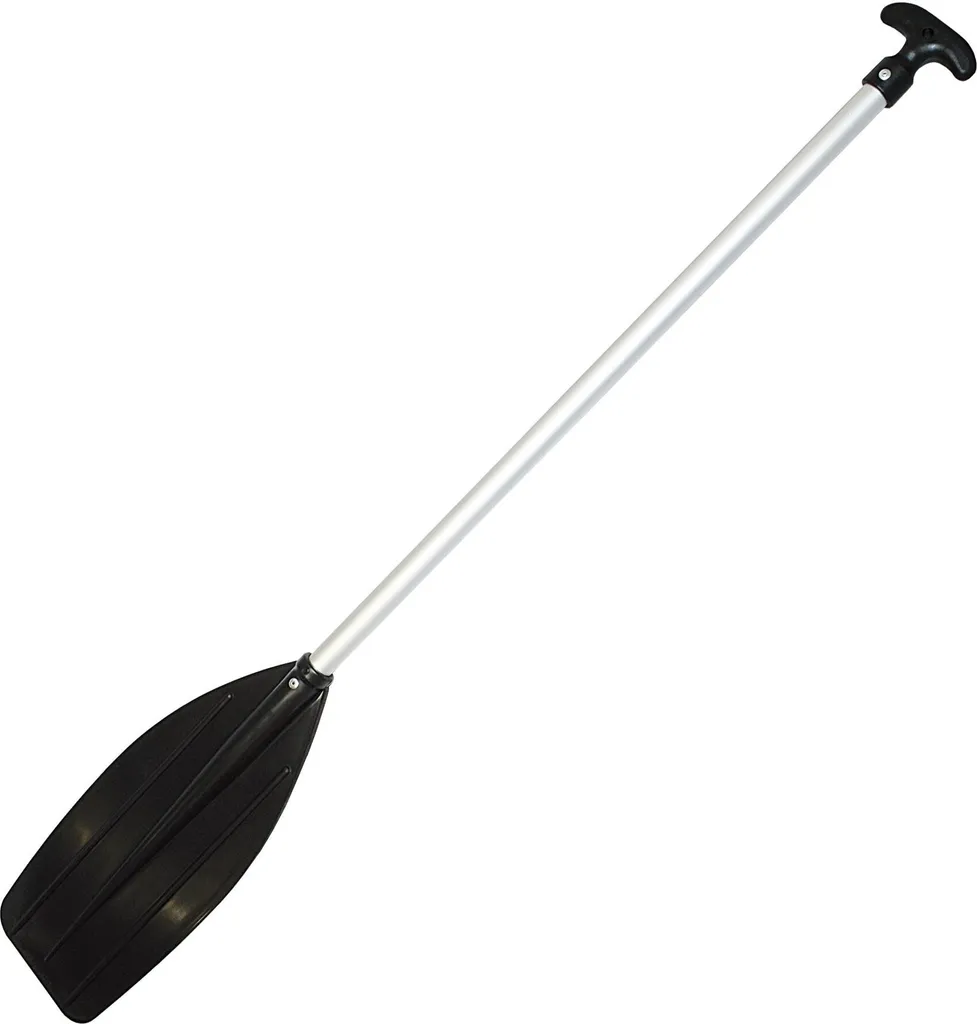 Pagaie Nautilo en aluminium 137 cm avec manche anti-corrosion noir