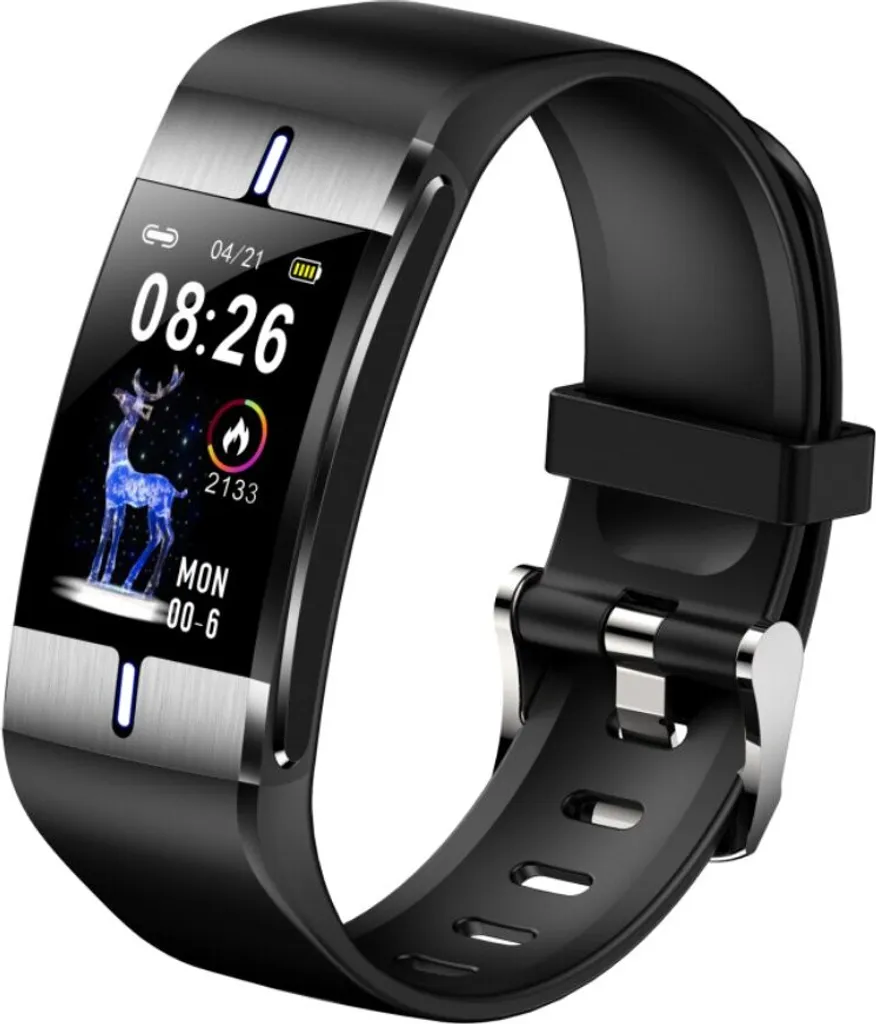 Retrouvez la Forme avec le Moniteur de Santé FitVibe Pro Schwarz Noir