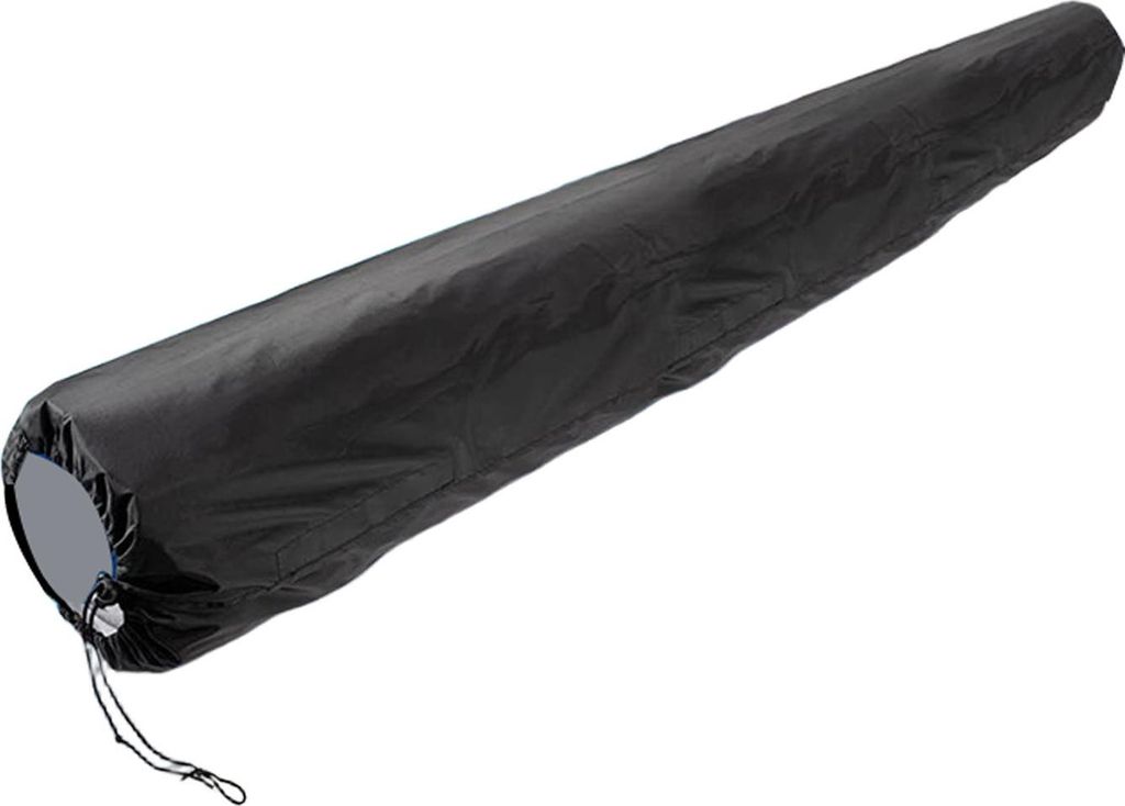 Pool-Solarrollen-Schutzhülle, Oxford-Stoff, Outdoor-Deckenschutz für Schwimmbäder, Schwarz